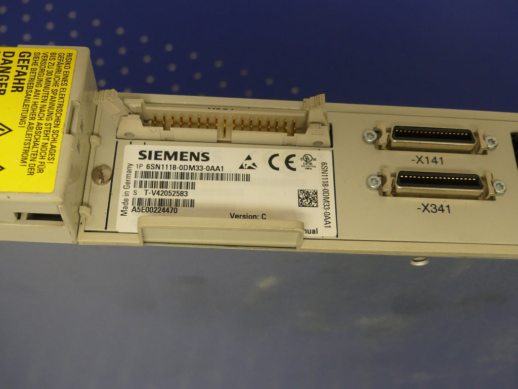 SIEMENS  6SN1123-1AB00-0BA2 + 6SN1118-0DM33-0AA1