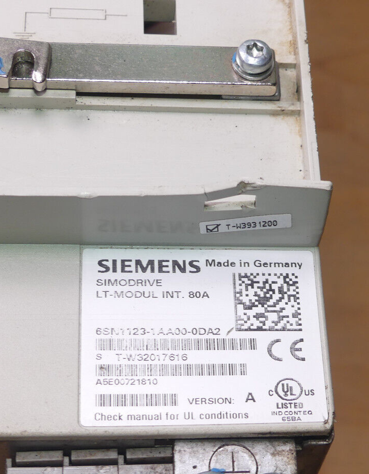 Siemens Simodrive LT-Modul,6SN1123-1AA00-0DA2,6SN1 123-1AA00-0DA2
