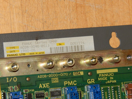  Fanuc A20B-2000-0170/02A  Mother Board