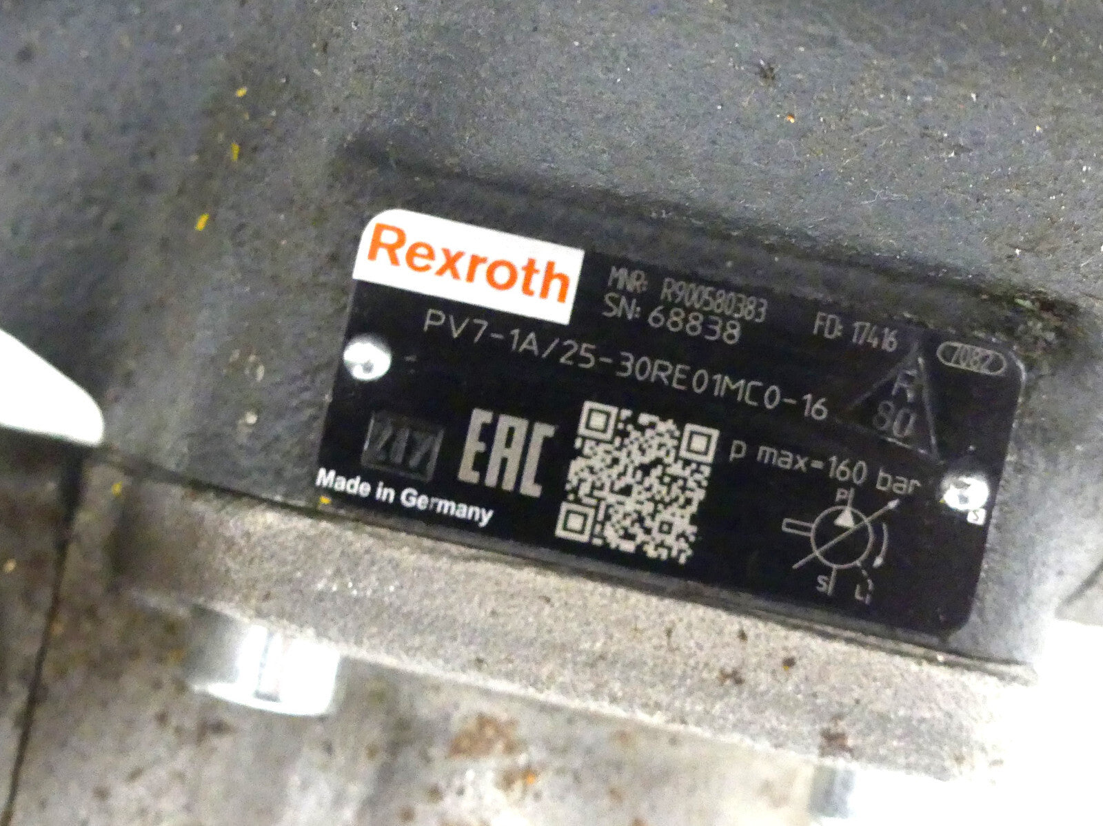 Rexroth PV7-1A/25-30RE01MC0-16
