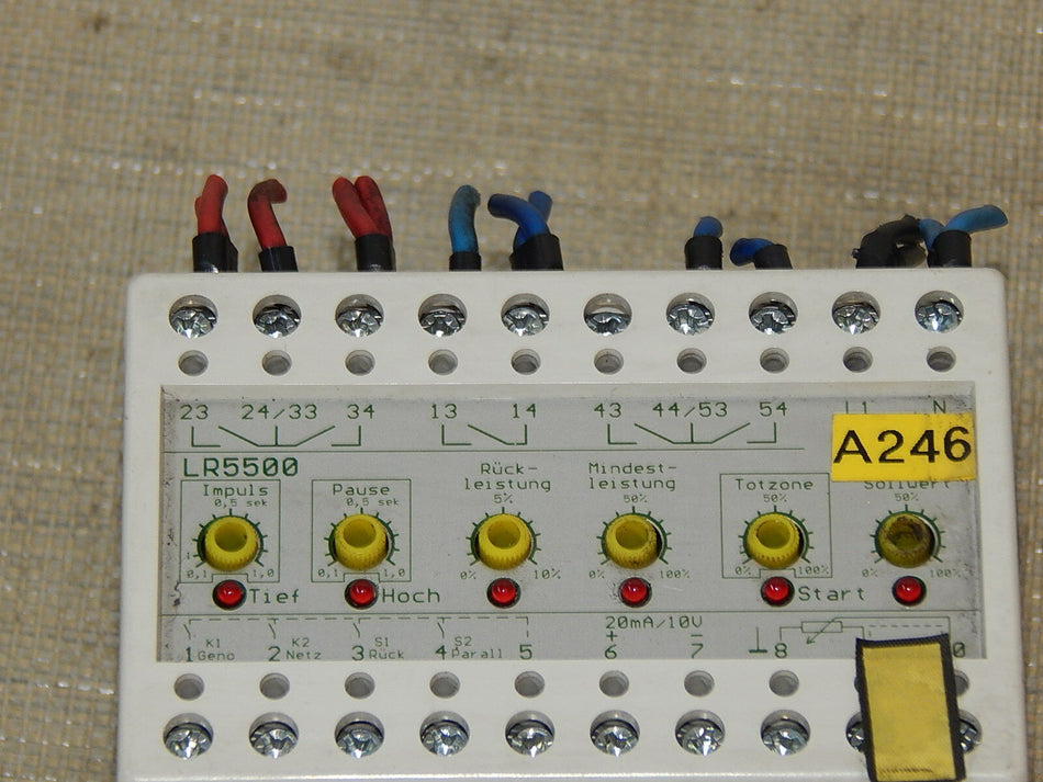  DSL - electronic LR5500-G001 Spannungsschutzrelais LR5500G001 used s.Bilder