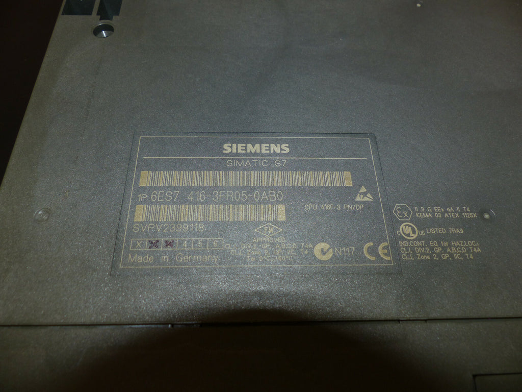 Siemens 6ES7 416-3FR05-0AB0