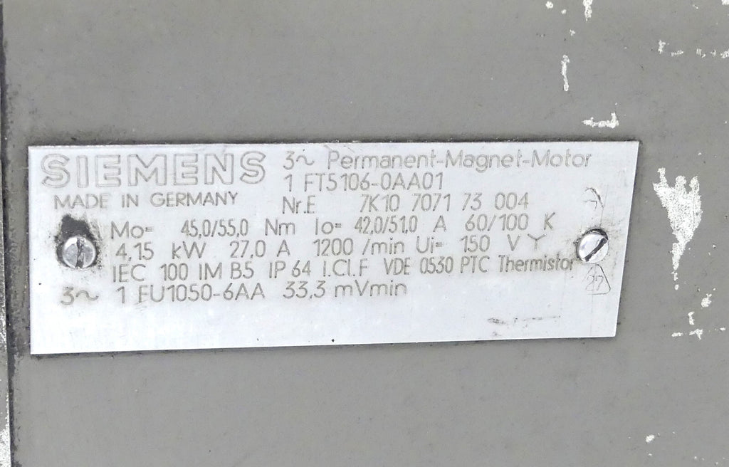 SIEMENS 1FT5106-0AA01