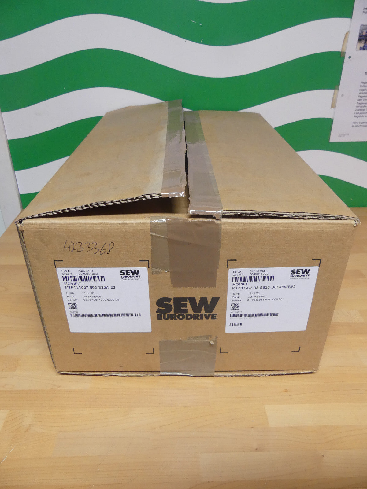 SEW-EURODRIVE MOVIFIT MTA11A-5-03-S623-D01-00/BW2