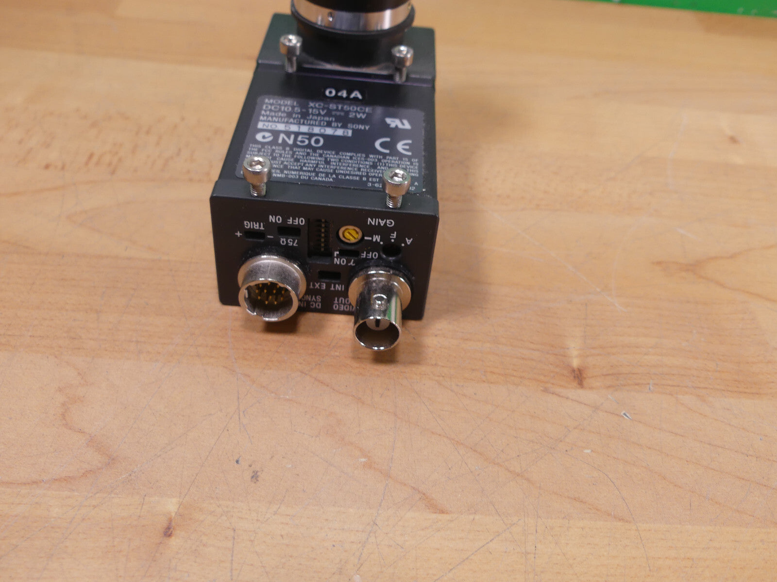 SONY XC-ST50CE Video Kamera Modul + Zoom Lens