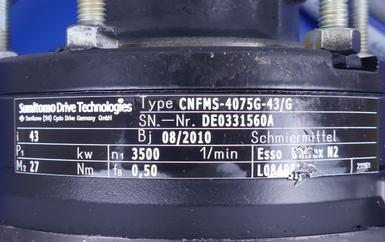 Sumitomo CNFMS-4075G-43/G EBMPapst M3G084-DF42-15