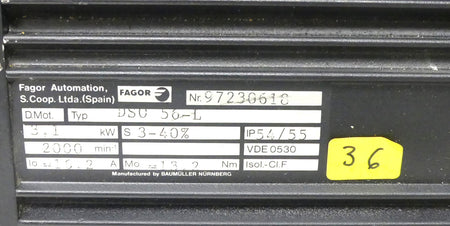 BAUMÜLLER FAGOR DS0 56-L   DS056-L