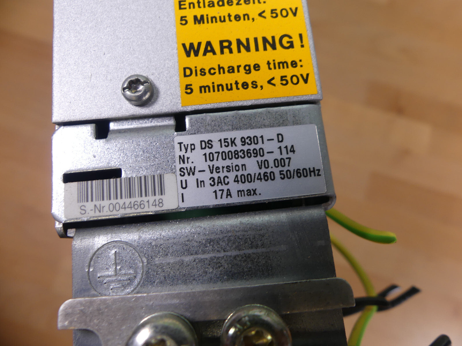 BOSCH DS 15K 9301-D Servodriver used s.Bilder