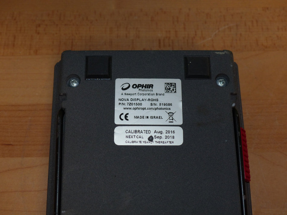 Ophir Nova  DISPLAY ROHS P/N: 7Z01500 Fernbedienung Anhänger used s.Bilder