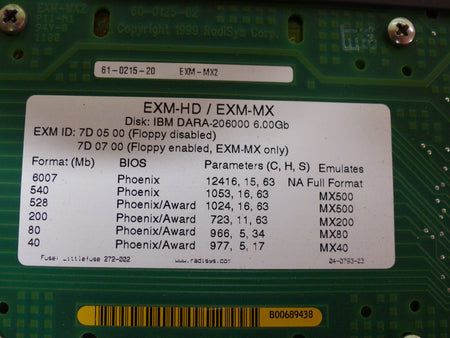 Nyquist VME Modul EPC-8A +EXM-MX HARD DISK s.Bilder