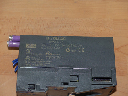SIEMENS SIMATIC S7 6ES7151-1AA05-0AB0