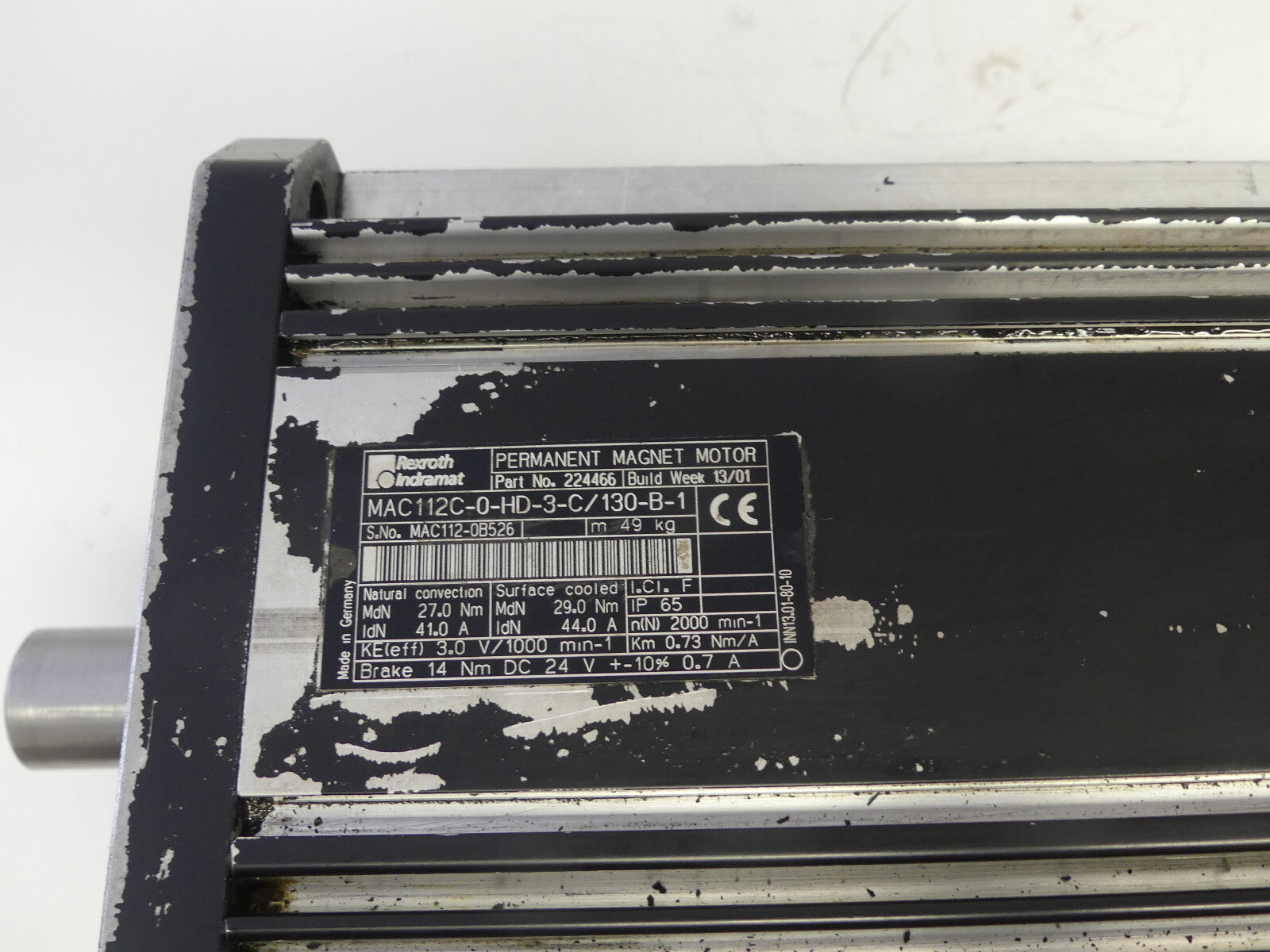 Rexroth Indramat MAC112C-0-HD-3-C/130-B-1