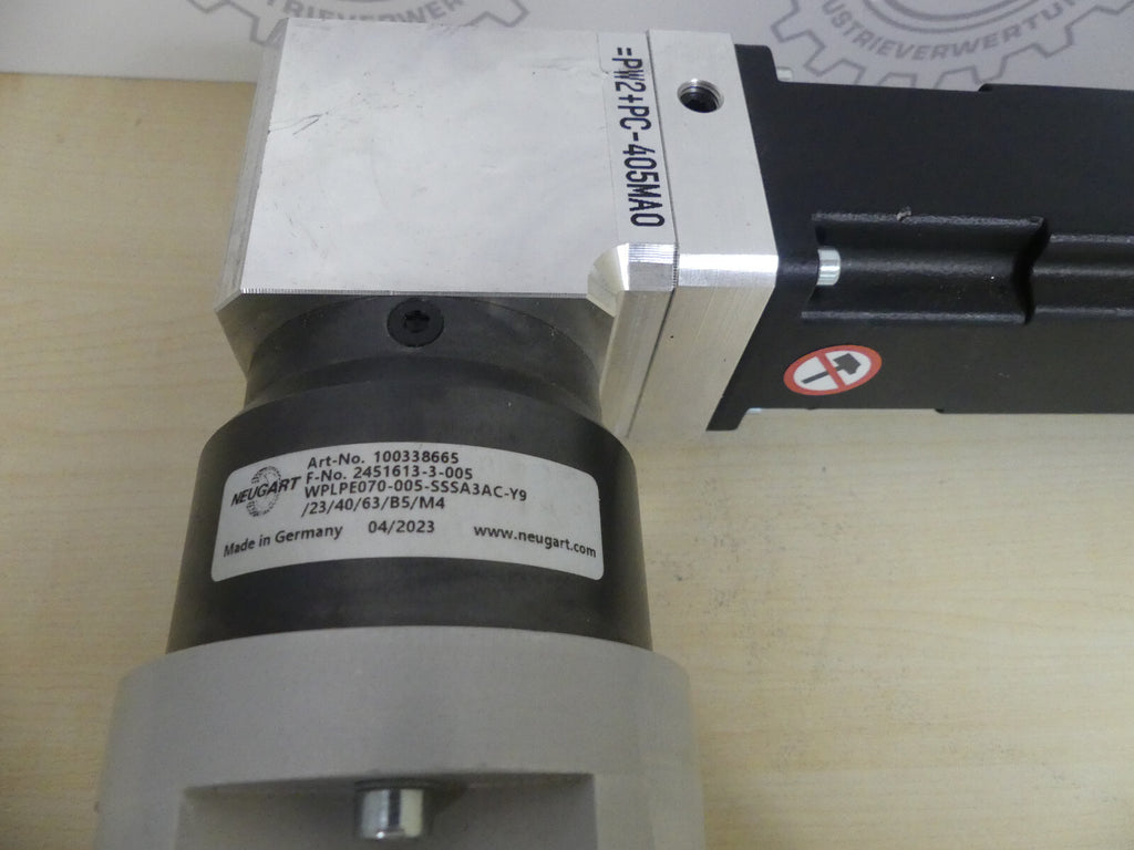 REXROTH MS2S03-COBYN-IMHG1-NNDNN-NN + NEUGART GETRIEBE WPLPE070-005-SSSA3AC-Y9