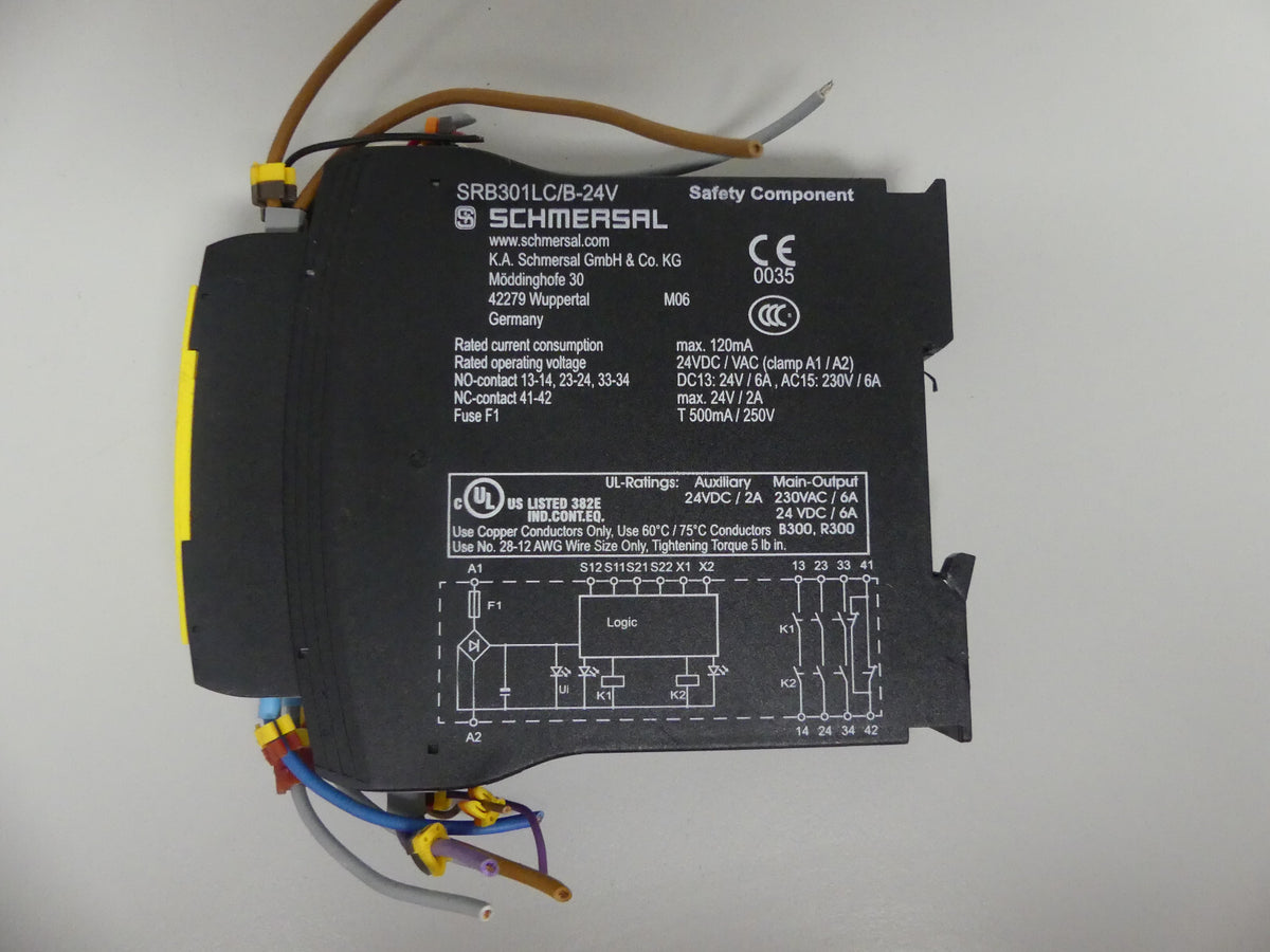 SCHMERSAL PROTECT SRB301LC/B-24V LEICHT BESCHÄDIGT, S. BILDER