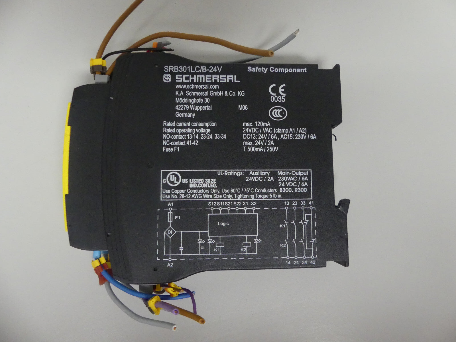 SCHMERSAL PROTECT SRB301LC/B-24V LEICHT BESCHÄDIGT, S. BILDER