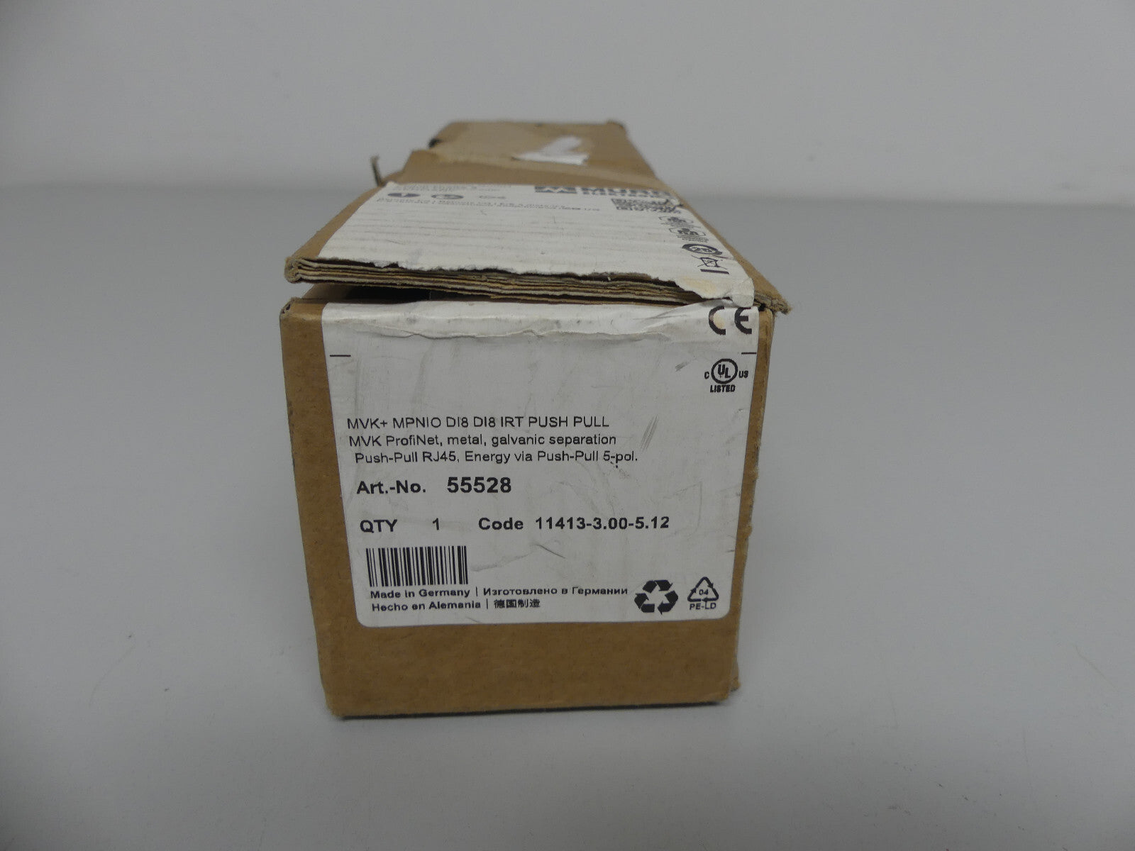 Murr Elektronik MVK+MPNIO D18 DI8 IRT PP