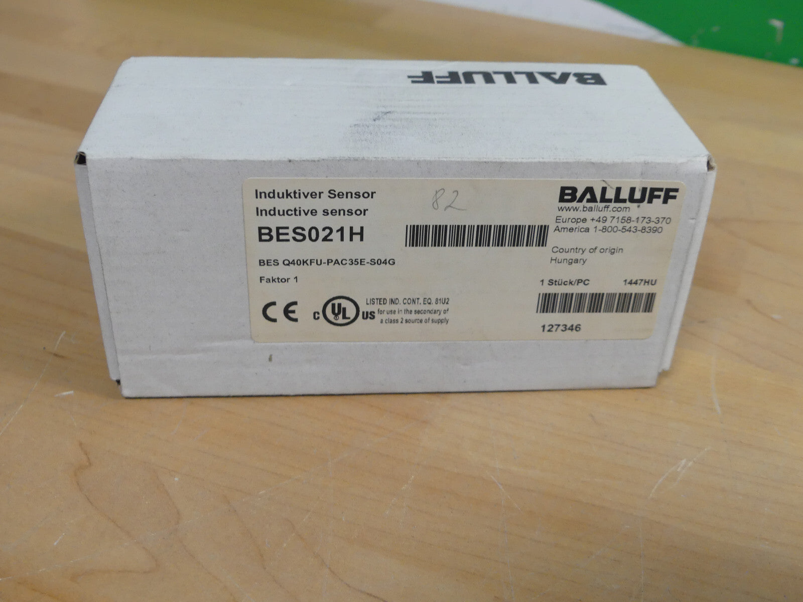 BALLUFF BES Q40KFU-PAC35E-S04G Induktiver Sensor BES021H