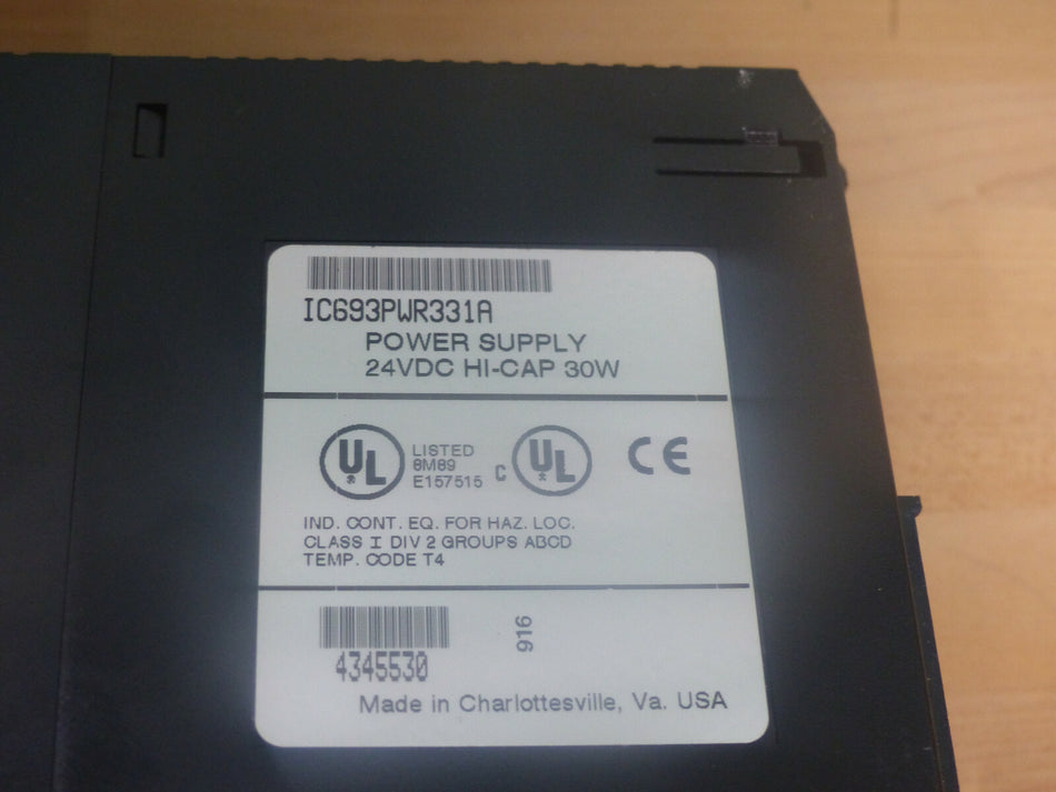 GE Fanuc IC693PWR331A used s.Bilder