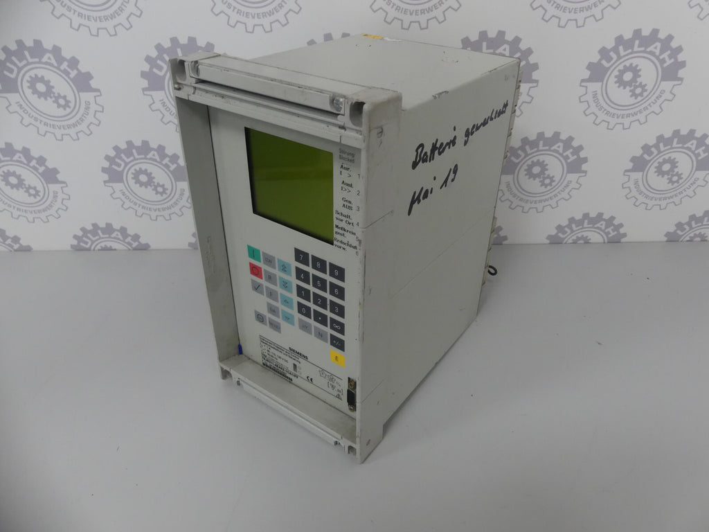 Siemens 7SJ5311-4EA02-1CA1/FF Überstromseitschutz