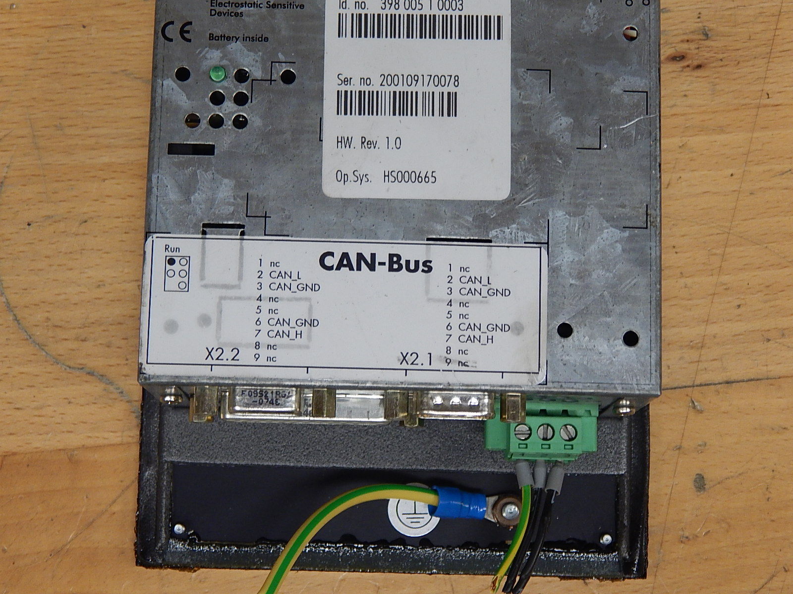 Berger Lahr CAN-BUS HS00066S  VISU Line Tastatur