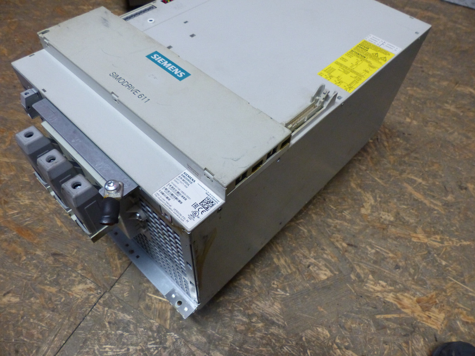 Siemens Simodrive E/R-Modul EXT. 55/71 KW   6SN1146-1BB00-0DA1  Version: H