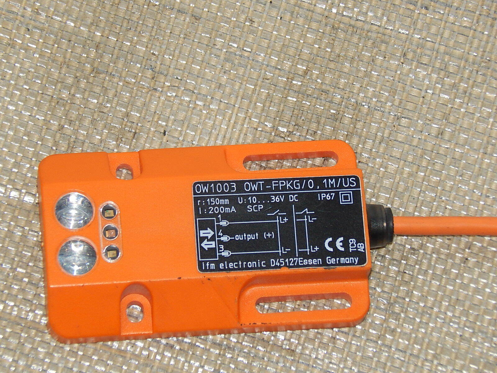 ifm OW1003 OWT-FPKG/0,1M/US  // 0W1003 0WT-FPKG/0,1M/US