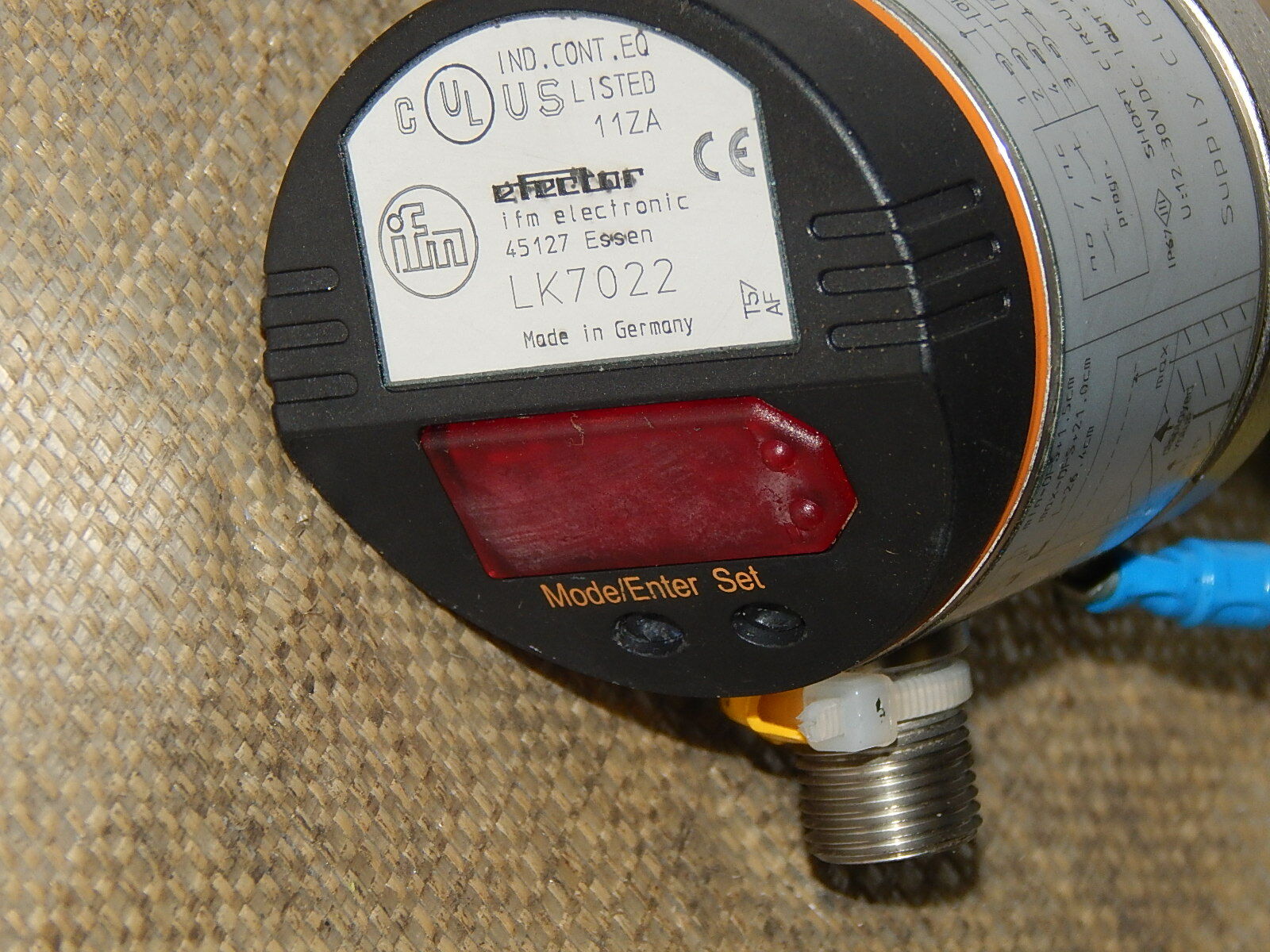 ifm efector LK7022 Füllstandsensor used