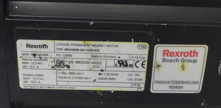 REXROTH MKD090B-047-GG0-KN