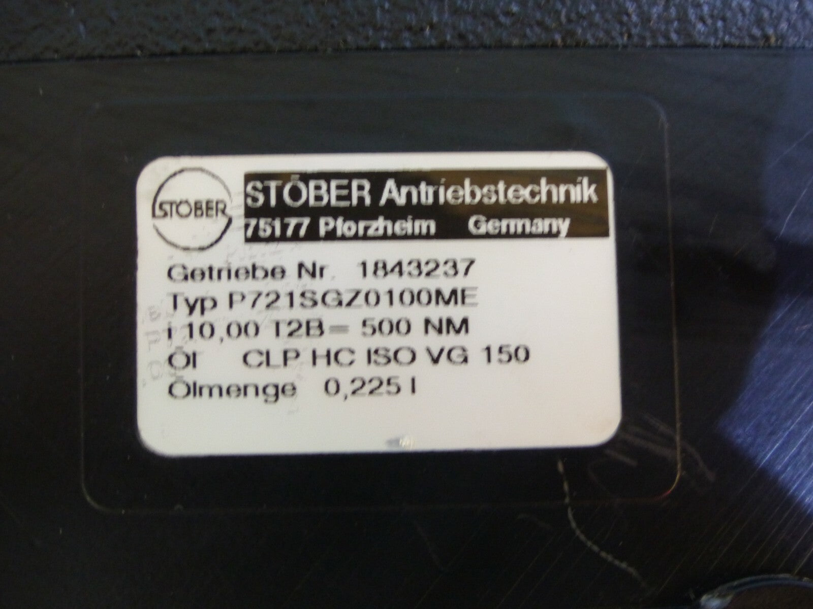 STÖBER P721SGZ0100ME
