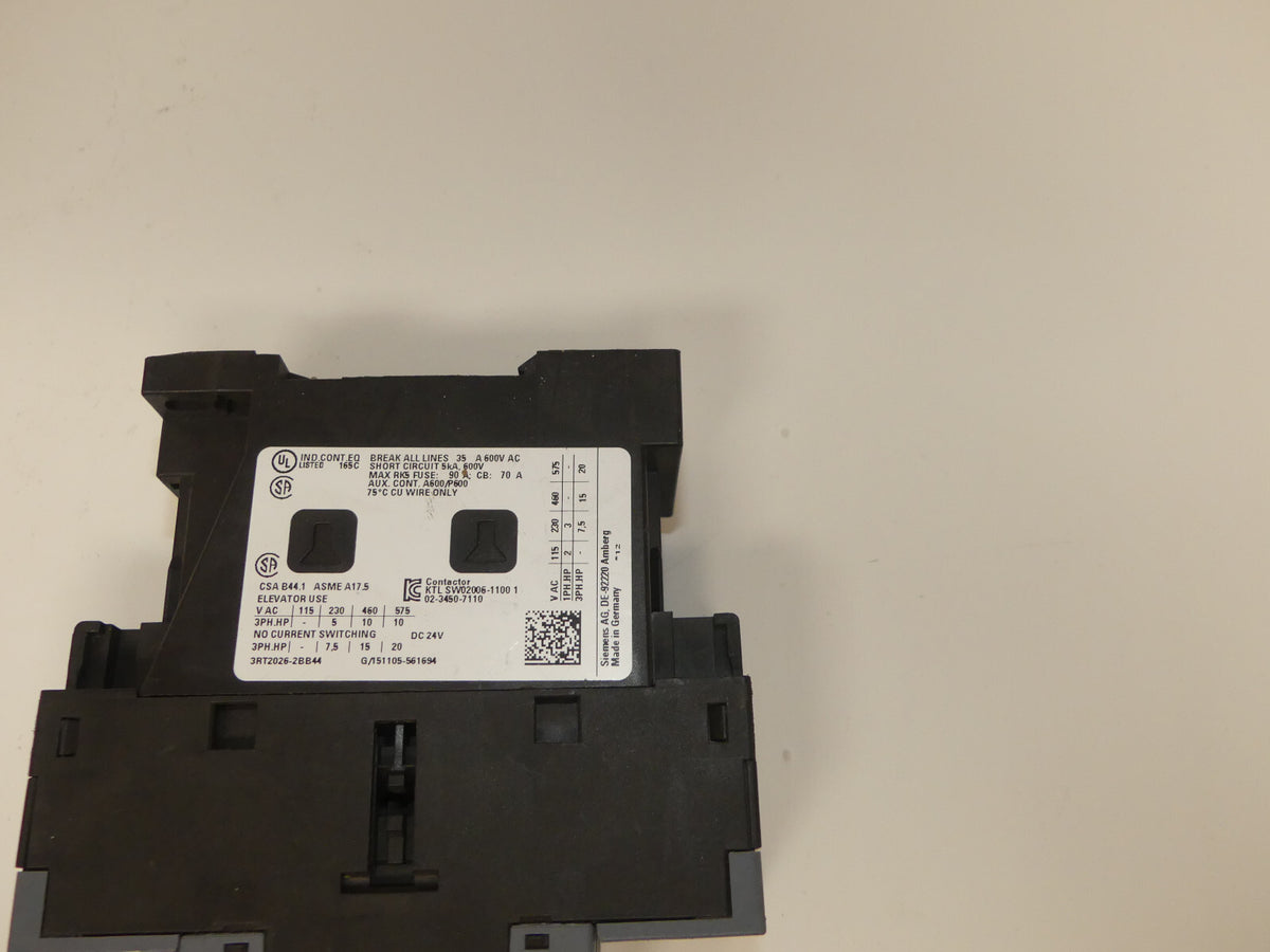 Siemens SIRIUS Schütz 3RT2023-2BB44