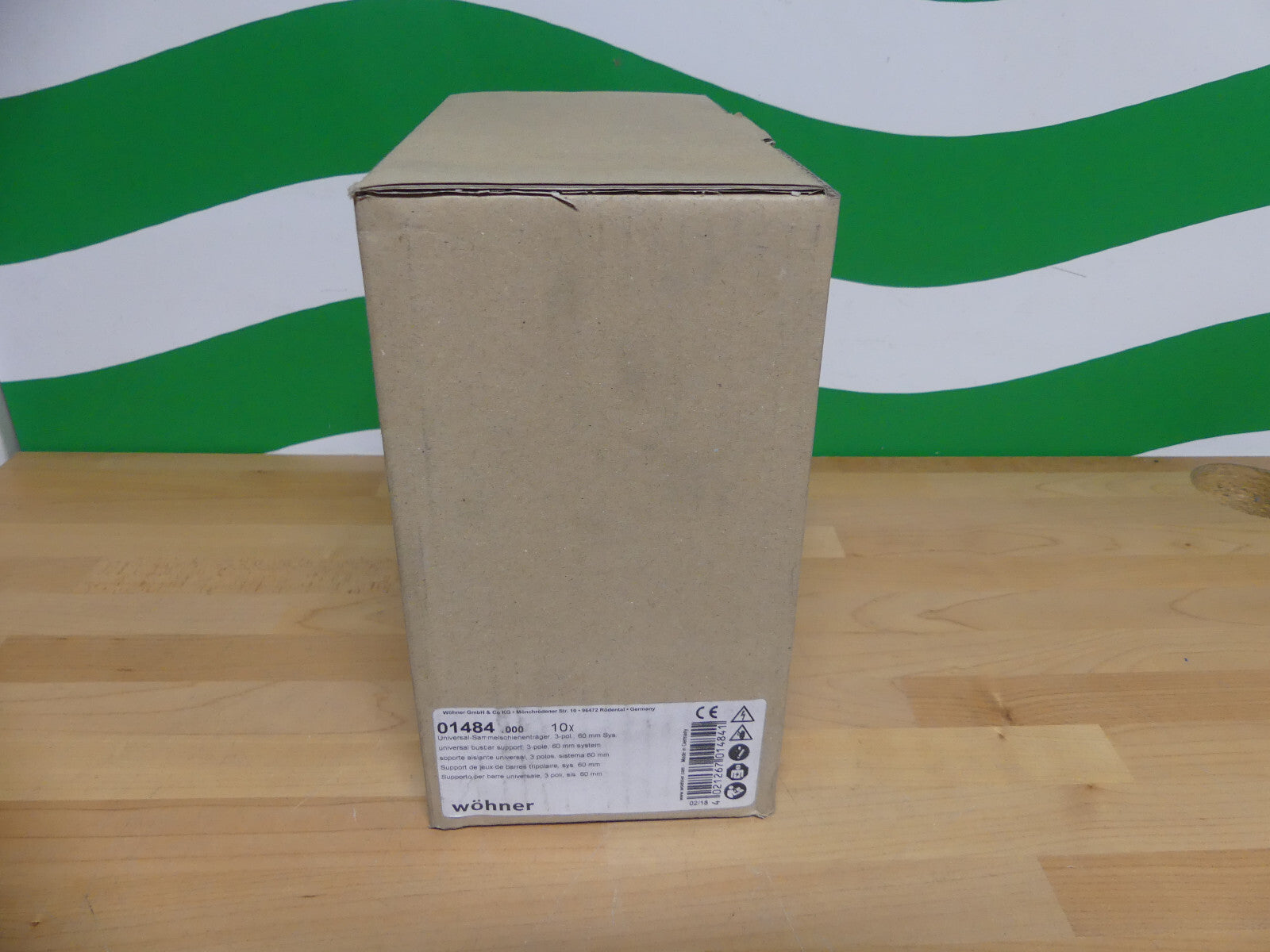 10x WÖHNER Universal-Sammelschienenträger  01484  01484.000