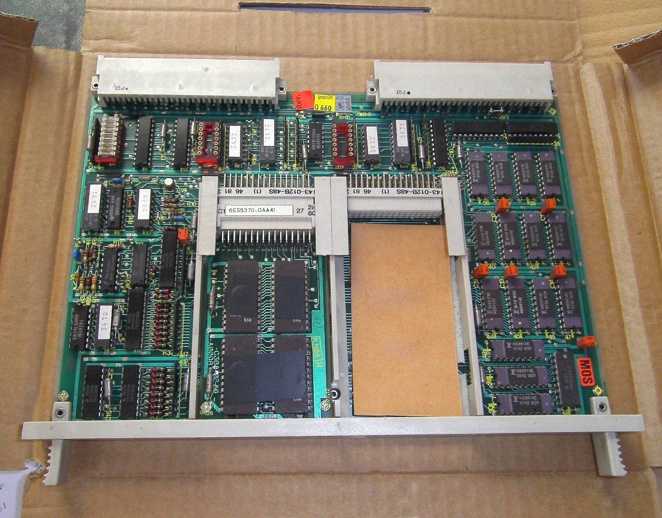 Siemens Simatic 6ES5350-3KA21mit1xEprom 6ES5370-0AA41 