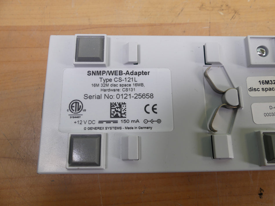 Generex  SNMP/WEB-Adapter CS-121L