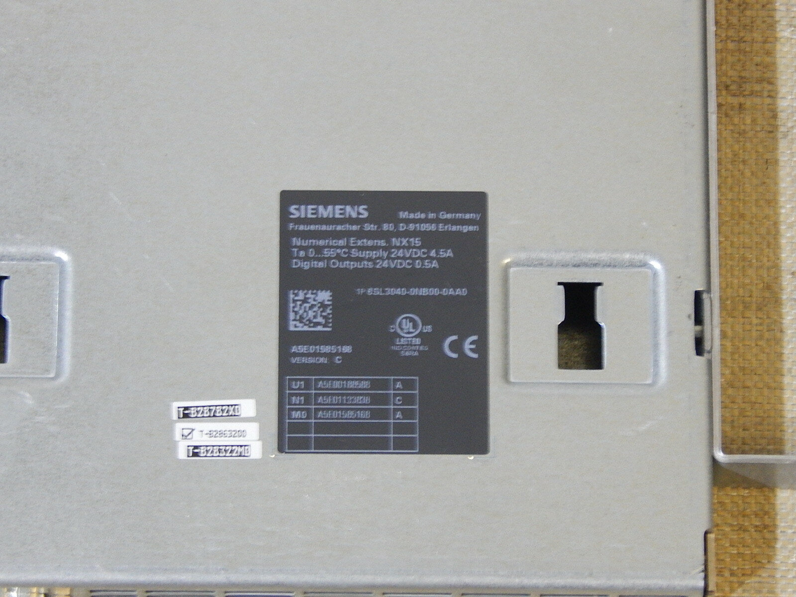  Siemens 6SL3040-0NB00-0AA0 Sinamics Numerical  Extension NX15 Als Ersatzteil