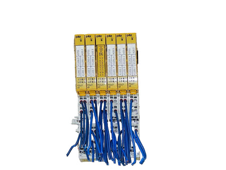6x PILZ PSSu E F 4DI Ident. Nr. 312200 Used