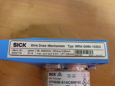 SICK BCG08-A1CM0336 / BCG08A1CM0336 leicht beschädigt s.Bilder