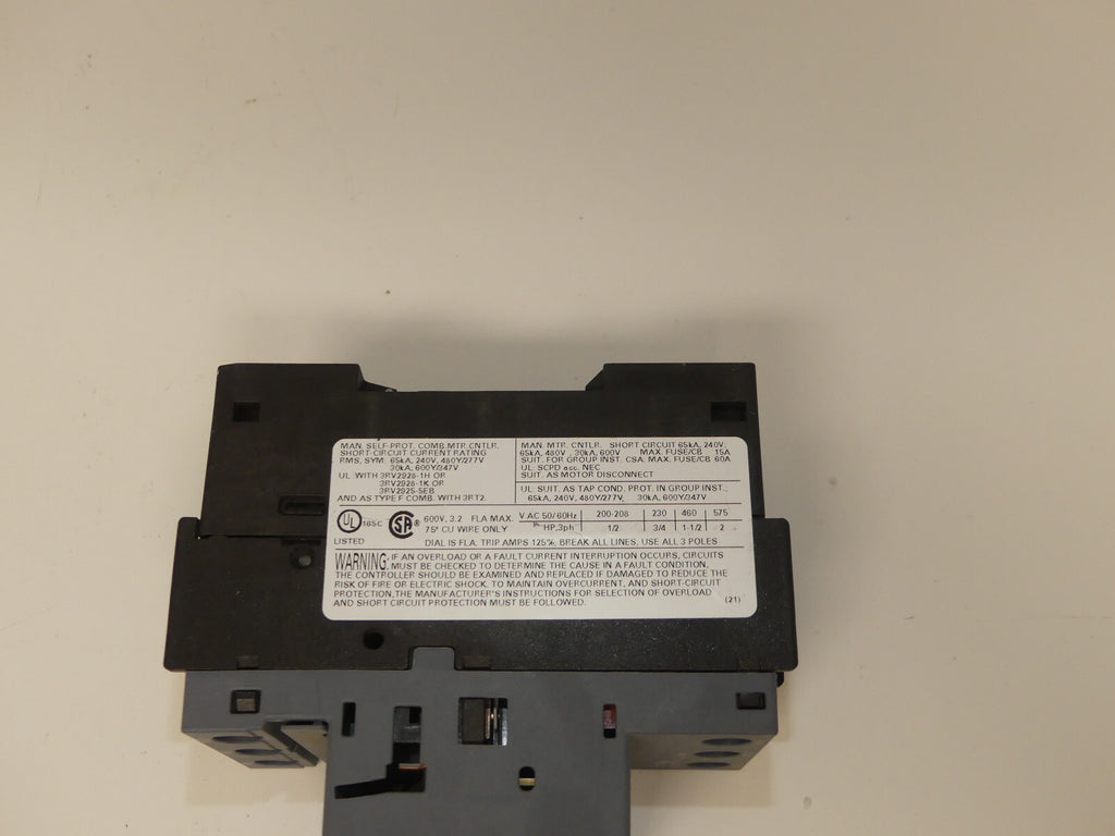 Siemens Leistungsschalter 3RV2021-1DA10