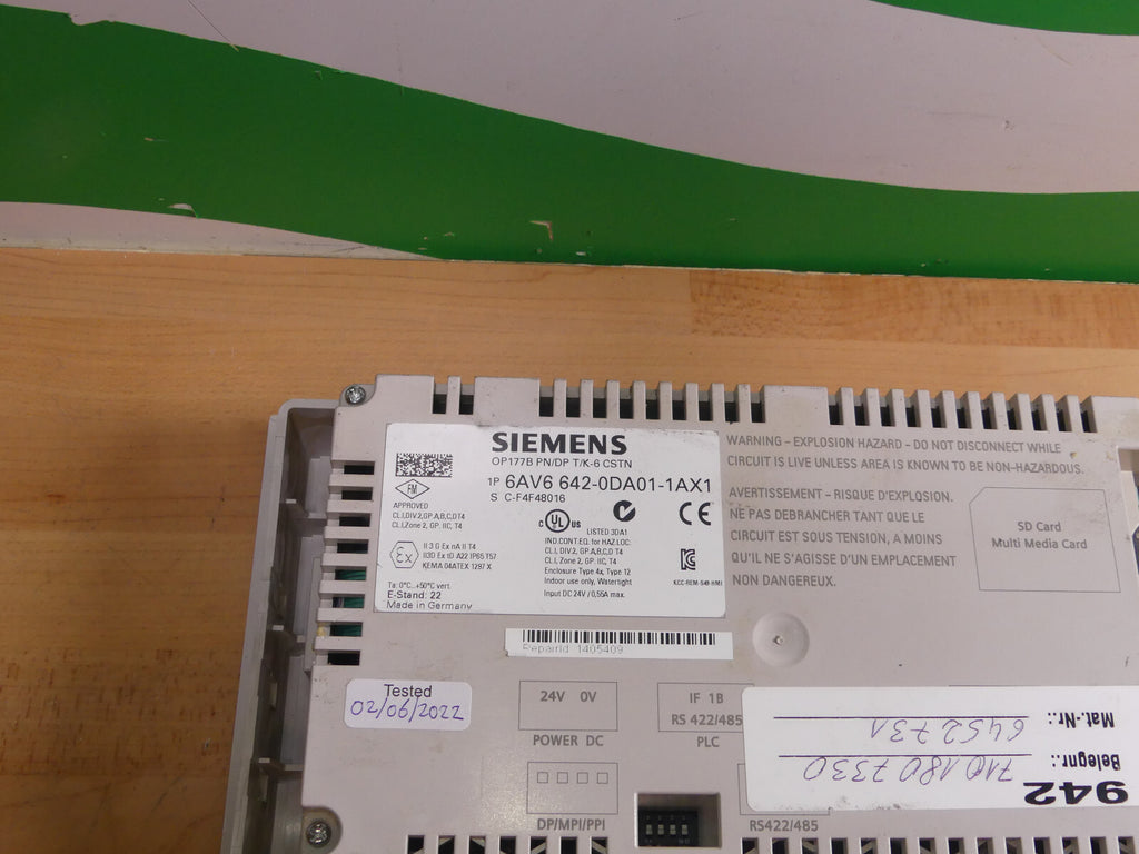 Siemens 6AV6 642-0DA01-1AX1