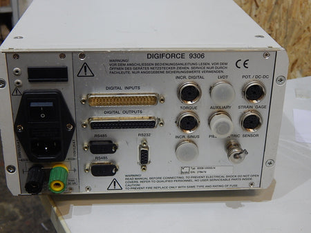Burster Digiforce 9306   Fügeüberwachung  9306-V0000-N  Used