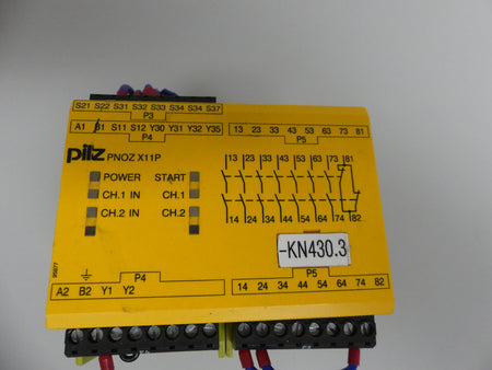 Pilz PNOZ X11P 230-240VAC 24VDC 7n/o 1n/c 2so 777086