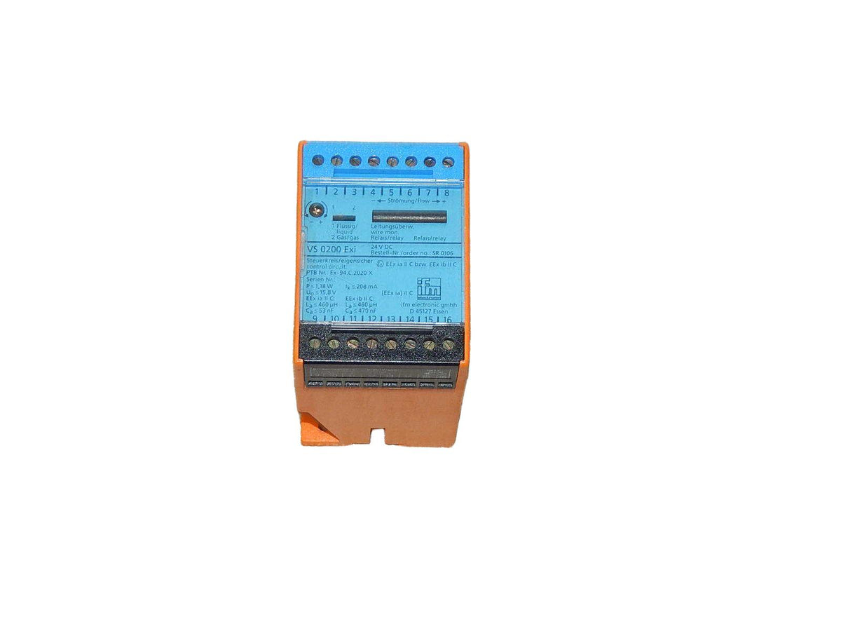  IFM Electronic Strömungswächter VS 0200 Exi / VS0200 Exi PTB.Nr:EX-94.C.2020 X