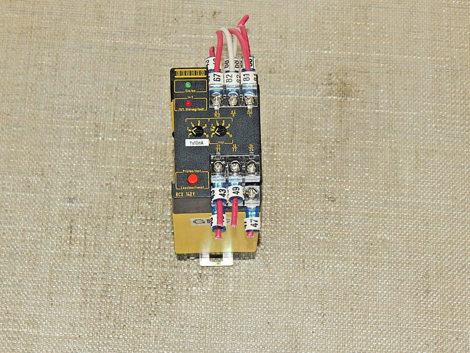  Bender RCD 140Y // RCD140Y Differenzstromüberwachung used