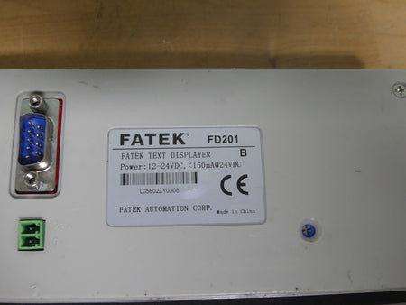 Fatek PLC FD201