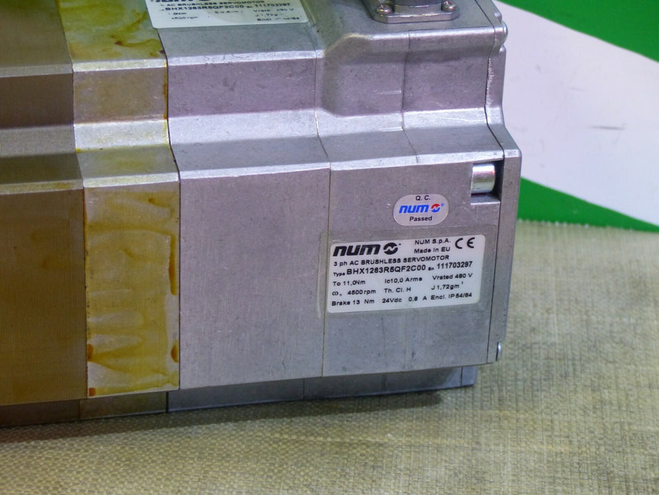 Num AC Brushless Servomotor BHX1263R5QF2C00