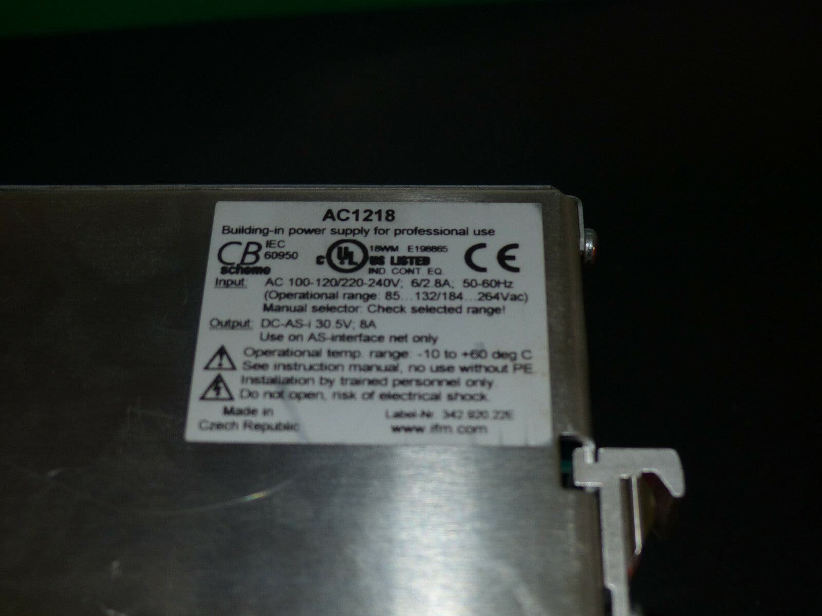 ifm AC 1218