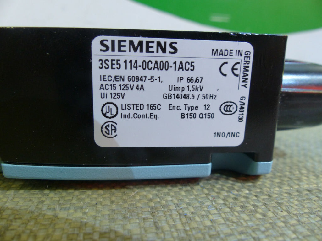  Siemens 3SE5114-0CA00-1AC5 / 3SE5 114-0CA00-1AC5 Positionsschalter 