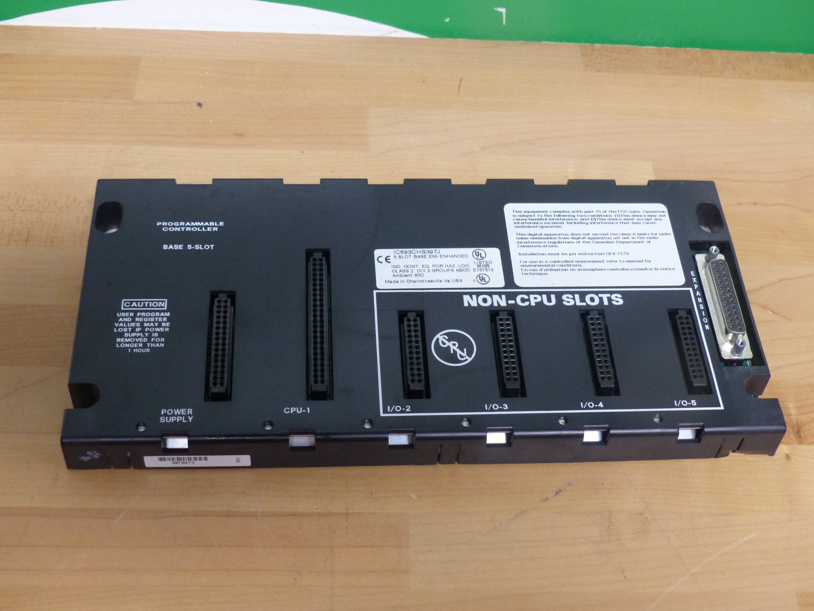 GE Fanuc IC693CHS397J S.BILDER