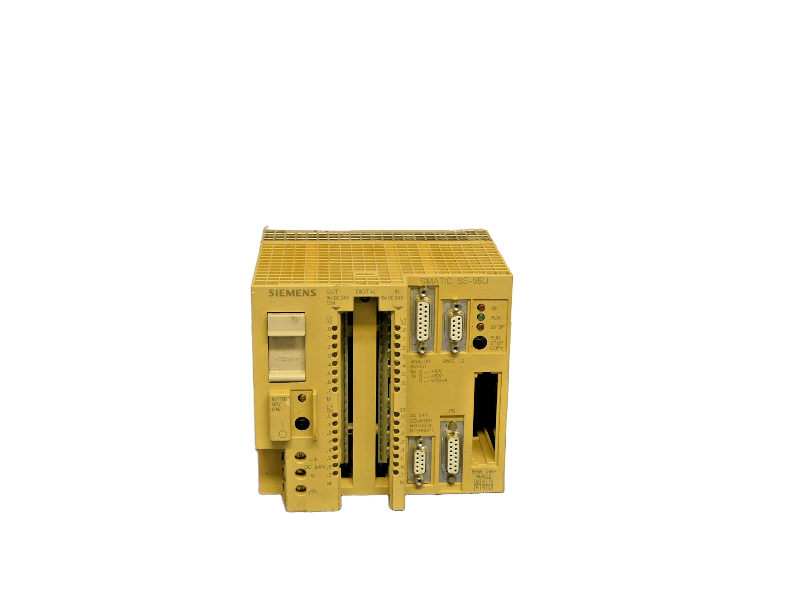 SIEMENS 6ES5 095-8MB02  6ES5095-8MB02