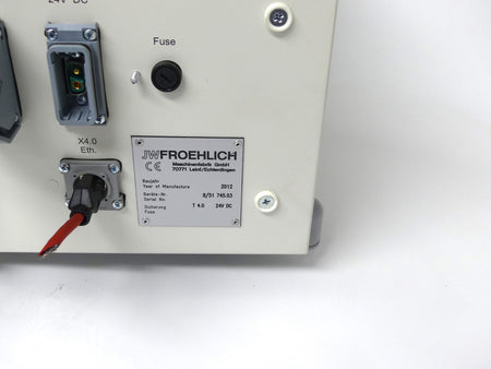 JW FROEHLICH MFL 200 LECKTESTGERÄT LEAK TEST DICHTHEITSPRÜFUNG 6/49838.0 BJ.2007