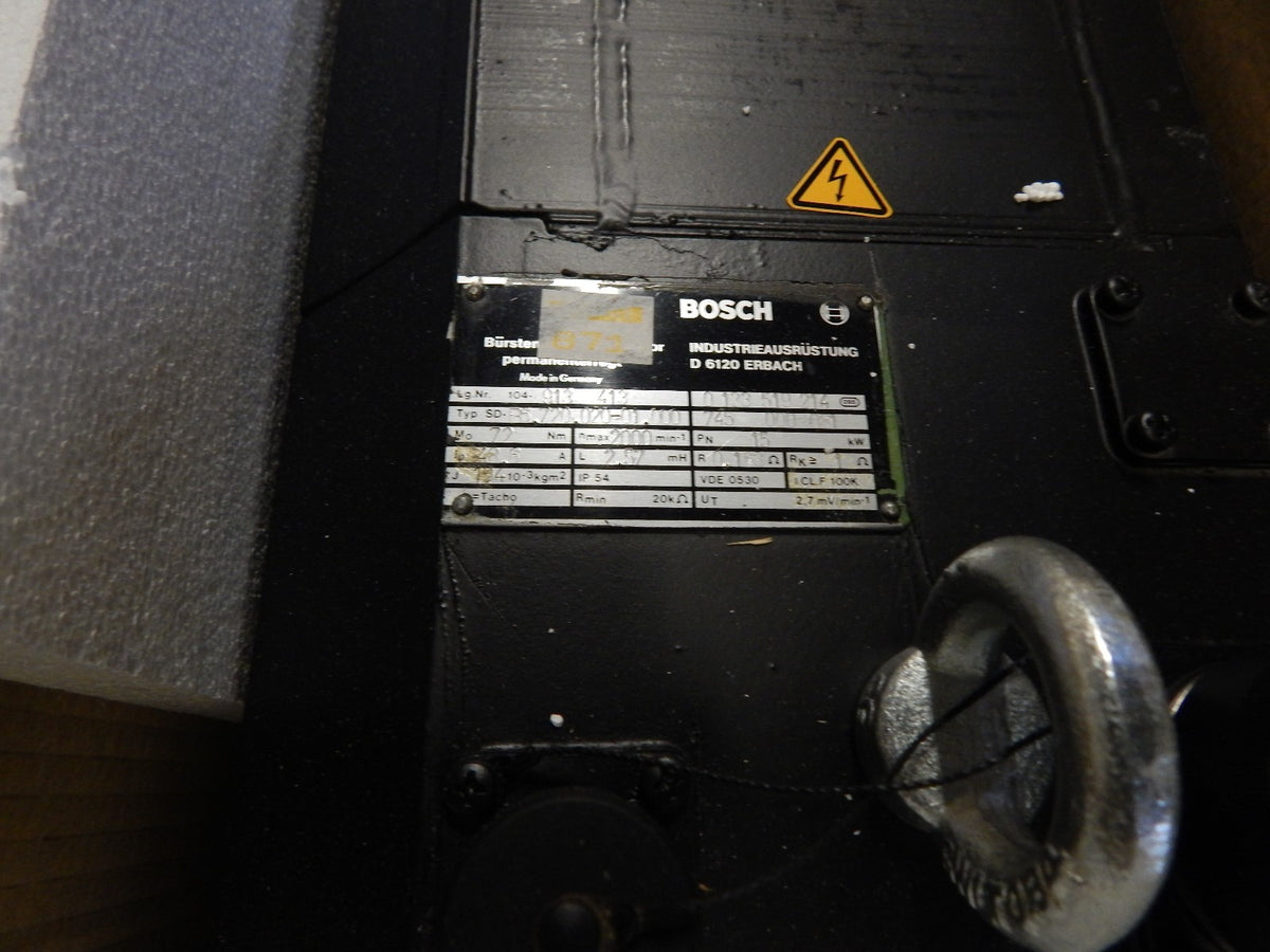 Bosch SD-B6.720.020-01.000 Servomotor   Unbenutzt
